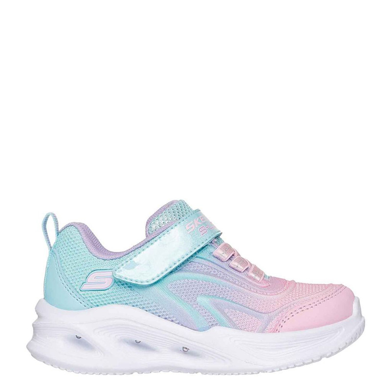 SKECHERS S Lights: Sola Glow - Color Breeze (303713N-AQMT)ΒΡΕΦΙΚΑ ΠΑΠΟΥΤΣΙΑ ΦΩΤΙΖΟΜΕΝΑ ΠΟΛΥΧΡΩΜΑ