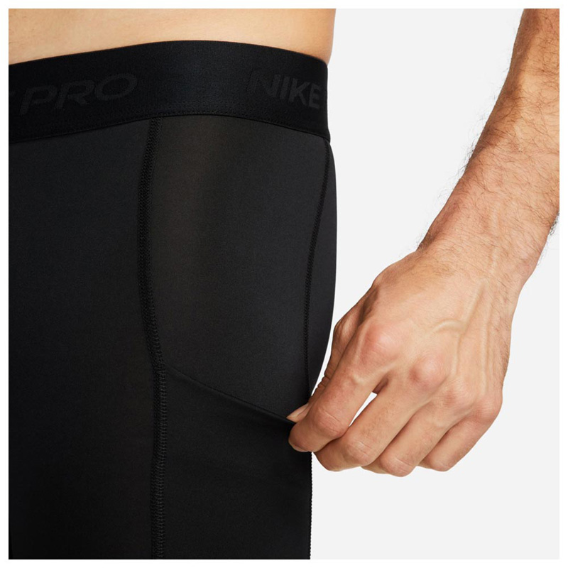 Nike Pro Dri-FIT (FB7952-010)ΑΝΔΡΙΚΟ ΚΟΛΑΝ ΜΑΥΡΟ