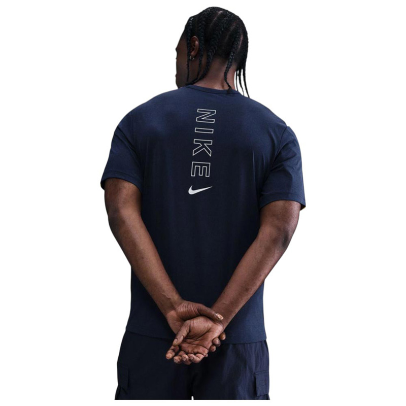 NIKE SPORTSWEAR DRI-FIT TEE (IH4288-410)ΑΝΔΡΙΚΟ T-SHIRT MIDNIGHT NAVY/PURE PLATINUM