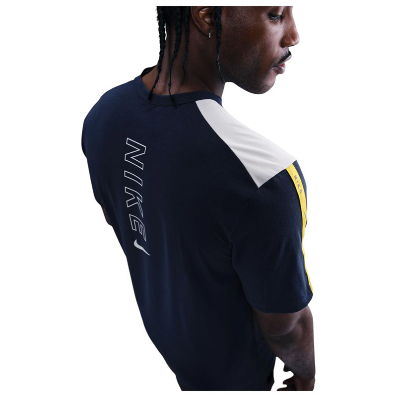 NIKE SPORTSWEAR DRI-FIT TEE (IH4288-410)ΑΝΔΡΙΚΟ T-SHIRT MIDNIGHT NAVY/PURE PLATINUM