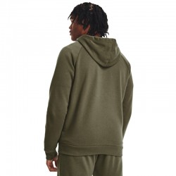 UNDER ARMOUR RIVAL FLEECE FZ HOODIE (1379767-390)ΑΝΔΡΙΚΗ ΦΟΥΤΕΡ ΖΑΚΕΤΑ Marine OD Green//White