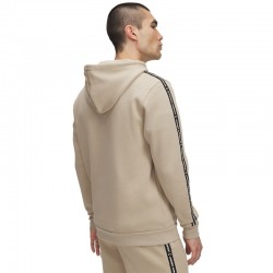UNDER ARMOUR UA Icon Fleece HD Taping (1389356-299)ΑΝΔΡΙΚΗ ΦΟΥΤΕΡ ΜΠΛΟΥΖΑ ΜΕ ΚΟΥΚΟΥΛΑ City Khaki//White
