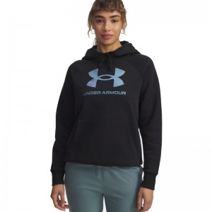 UNDER ARMOUR Rival Fleece Shimmer (6003710-007)ΓΥΝΑΙΚΕΙΑ ΦΟΥΤΕΡ ΜΠΛΟΥΖΑ Black//Iridescent