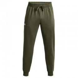 UNDER ARMOUR RIVAL FLEECE JOGGERS (1379774-390)ΑΝΔΡΙΚΟ ΠΑΝΤΕΛΟΝΙ ΦΟΡΜΑΣ Marine OD Green//White