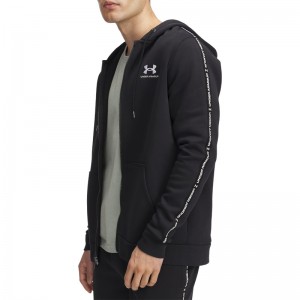 Under Armour Icon Fleece Fz Taping (1390298-001)ΑΝΔΡΙΚΗ ΖΑΚΕΤΑ ΜΑΥΡΗ Under Armour Icon Fleece Fz Taping (1390298-001)ΑΝΔΡΙΚΗ ΖΑΚΕΤΑ ΜΑΥΡΗ