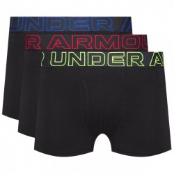 UNDER ARMOUR MENS UA Perfomance Cotton 3in (1383891-004)ΑΝΔΡΙΚΑ ΕΣΩΡΟΥΧΑ 3 ΤΕΜΑΧΙΑ ΜΑΥΡΑ