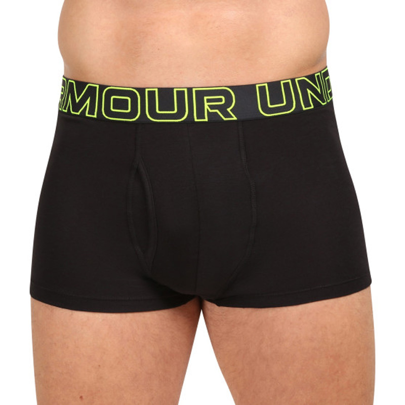 UNDER ARMOUR MENS UA Perfomance Cotton 3in (1383891-004)ΑΝΔΡΙΚΑ ΕΣΩΡΟΥΧΑ 3 ΤΕΜΑΧΙΑ ΜΑΥΡΑ