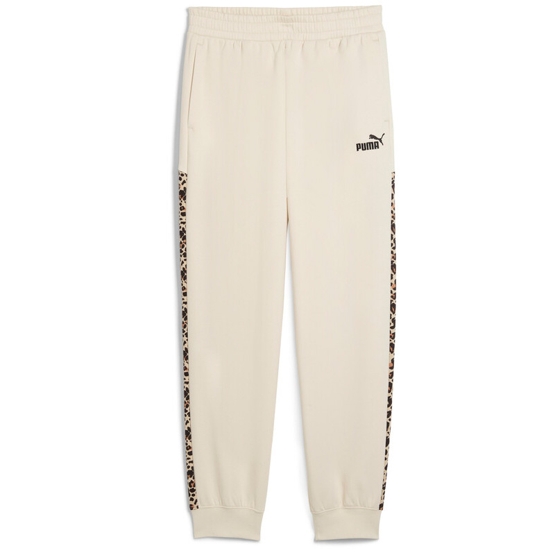 PUMA Essentials Animal Print Comfort High-Waist Sweatpants Women (688086-87)ΓΥΝΑΙΚΕΙΟ ΠΑΝΤΕΛΟΝΙ ΦΟΡΜΑΣ Alpine Snow