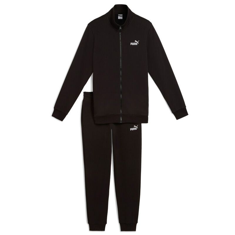 PUMA Essentials Sweat Suit Fleece (688175-01)ΑΝΔΡΙΚΟ ΣΕΤ ΦΟΡΜΕΣ ΜΑΥΡΟ