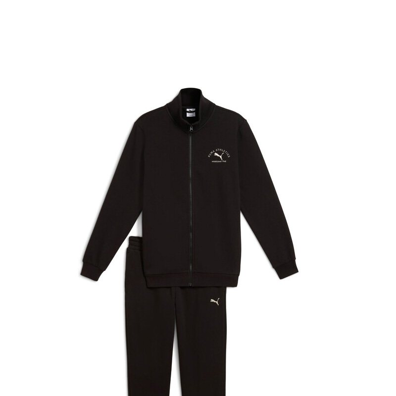 PUMA Class Sweat Suit Fleece (688176-01)ΑΝΔΡΙΚΟ ΣΕΤ ΦΟΡΜΕΣ ΜΑΥΡΟ