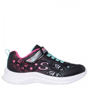 SKECHERS Jumpsters 2.0 - Butterfly Flush (303380L-BKMT)ΠΑΙΔΙΚΑ ΠΑΠΟΥΤΣΙΑ WATER REPELLENT ΠΟΛΥΧΡΩΜΑ
