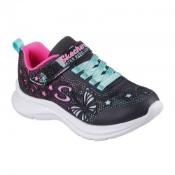 SKECHERS Jumpsters 2.0 - Butterfly Flush (303380L-BKMT)ΠΑΙΔΙΚΑ ΠΑΠΟΥΤΣΙΑ WATER REPELLENT ΠΟΛΥΧΡΩΜΑ