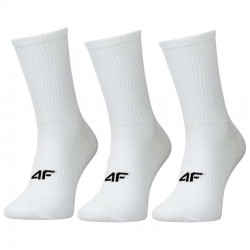 4F Κάλτσες 3 ΖΕΥΓΑΡΙΑ ΛΕΥΚΕΣ (4FWMM00USOCM478-10S)