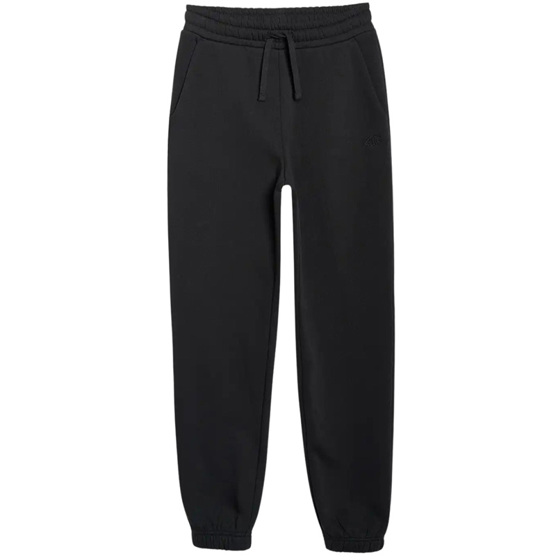 4F TROUSERS KIDS (4FJWMM00TTROM1510-20S)ΠΑΙΔΙΚΟ ΠΑΝΤΕΛΟΝΙ ΦΟΡΜΑΣ ΜΑΥΡΟ