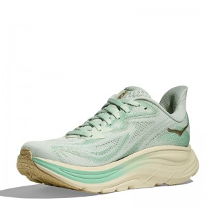 HOKA CLIFTON 10 (1162031-SJD)ΓΥΝΑΙΚΕΙΑ ΠΑΠΟΥΤΣΙΑ RUNNING SEA GLASS / JADEITE