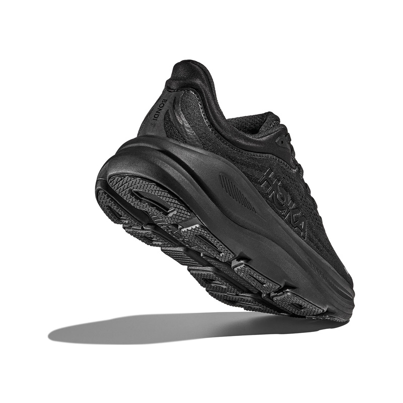 HOKA BONDI 9 (1162011-BBLC)ΑΝΔΡΙΚΑ ΠΑΠΟΥΤΣΙΑ RUNNING BLACK/BLACK