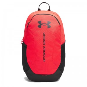 Under Armour Hustle Lite Backpack (6000399-713)ΤΣΑΝΤΑ ΠΛΑΤΗΣ 26 ΛΙΤΡΑ Racer Red/Black Under Armour Hustle Lite Backpack (6000399-713)ΤΣΑΝΤΑ ΠΛΑΤΗΣ 26 ΛΙΤΡΑ Racer Red/Black