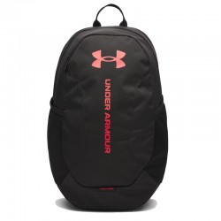 Under Armour Hustle Lite Backpack (6000399-002)ΤΣΑΝΤΑ ΠΛΑΤΗΣ 26 ΛΙΤΡΑ Black/Racer Red