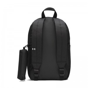 UNDER ARMOUR Essential Printed Backpack (6000991-001)ΤΣΑΝΤΑ ΠΛΑΤΗΣ Black/Black/White UNDER ARMOUR Essential Printed Backpack (6000991-001)ΤΣΑΝΤΑ ΠΛΑΤΗΣ Black/Black/White
