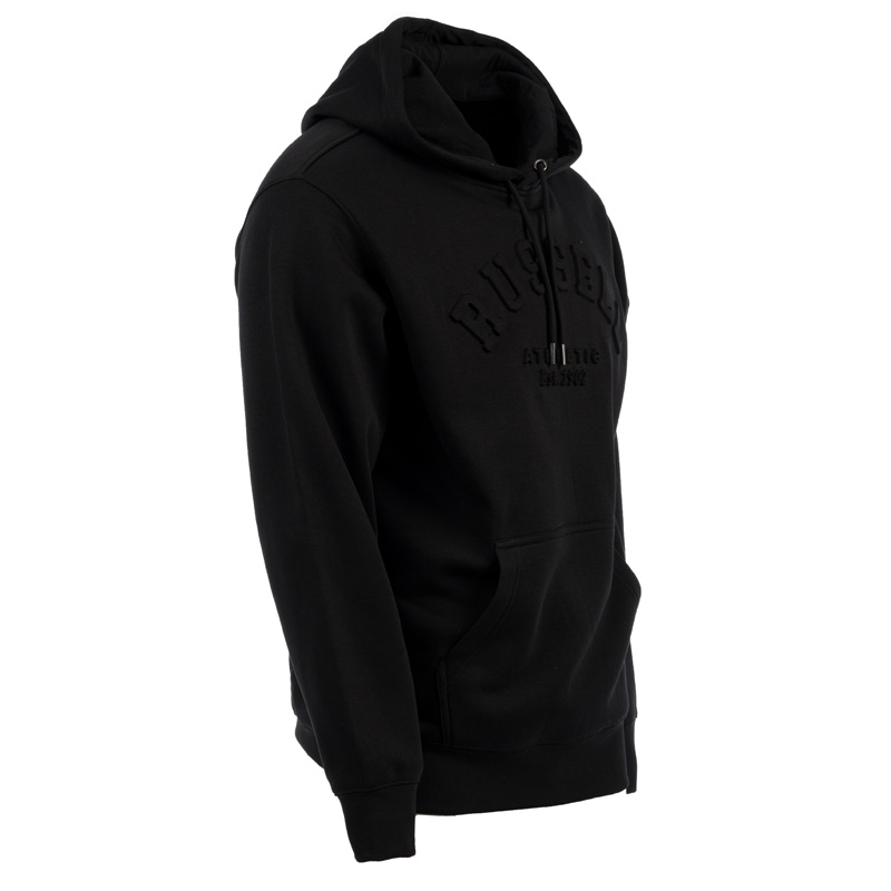 RUSSELL ATHLETIC PULLOVER HOODY SWEAT  (A25-039-2-ΙΟ)ΑΝΔΡΙΚH ΜΠΛΟΥΖΑ ΦΟΥΤΕΡ ΜΑΥΡΗ