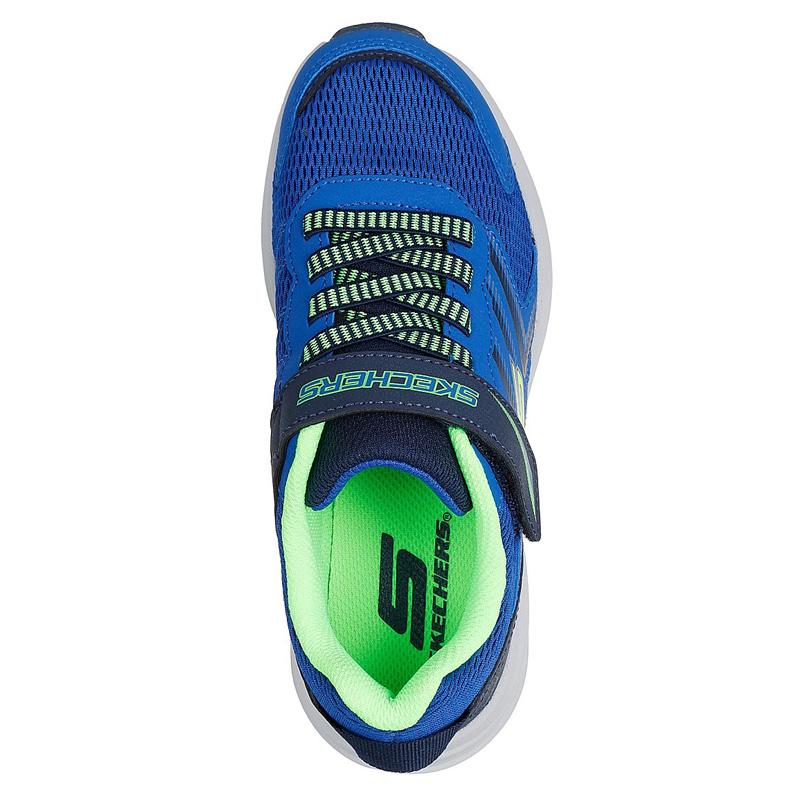SKECHERS Microspec Tread (404115L-BLNV)ΠΑΙΔΙΚΑ ΠΑΠΟΥΤΣΙΑ ΜΠΛΕ