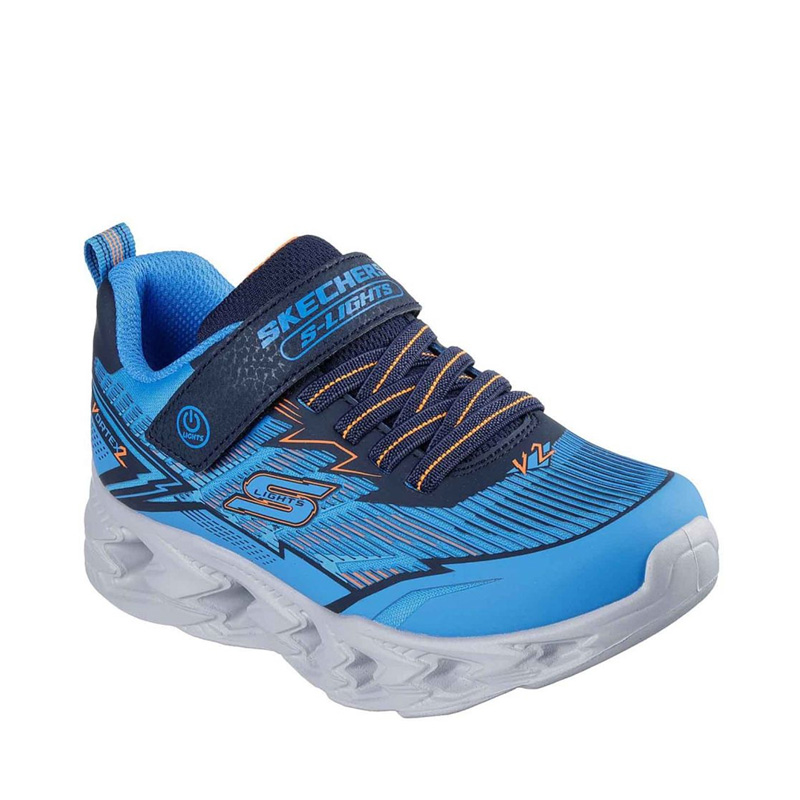 SKECHERS S Light: Vortex 2.0 (400605L-BLNV)ΠΑΙΔΙΚΑ ΠΑΠΟΥΤΣΙΑ ΦΩΤΙΖΟΜΕΝΑ ΜΠΛΕ