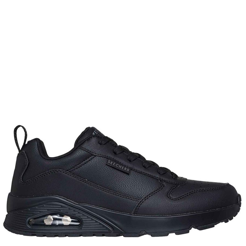 Skechers Uno Alder MENS (183012-BBK)ΑΝΔΡΙΚΟ ΥΠΟΔΗΜΑ ΜΑΥΡΟ