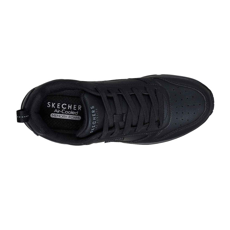 Skechers Uno Alder MENS (183012-BBK)ΑΝΔΡΙΚΟ ΥΠΟΔΗΜΑ ΜΑΥΡΟ