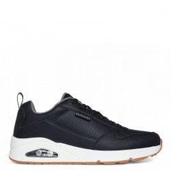 Skechers Uno Alder MENS (183012-BKGY)ΑΝΔΡΙΚΟ ΥΠΟΔΗΜΑ ΜΑΥΡΟ/ΛΕΥΚΟ