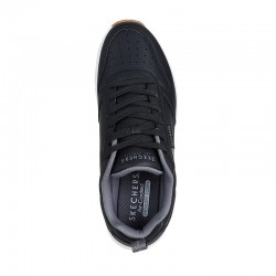 Skechers Uno Alder MENS (183012-BKGY)ΑΝΔΡΙΚΟ ΥΠΟΔΗΜΑ ΜΑΥΡΟ/ΛΕΥΚΟ