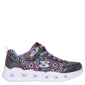 SKECHERS Heart Lights - Boogie Love (303257L-BKMT)ΠΑΙΔΙΚΑ ΠΑΠΟΥΤΣΙΑ ΦΩΤΙΖΟΜΕΝΑ ΠΟΛΥΧΡΩΜΑ