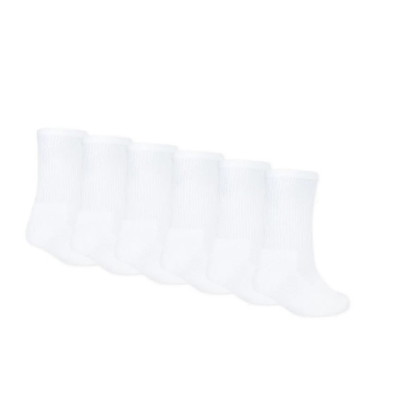 Jordan Everyday Essentials Crew Socks 6 pairs (BJ0583-001)ΠΑΙΔΙΚΕΣ ΚΑΛΤΣΕΣ ΛΕΥΚΕΣ 6 ΤΕΜΑΧΙΑ