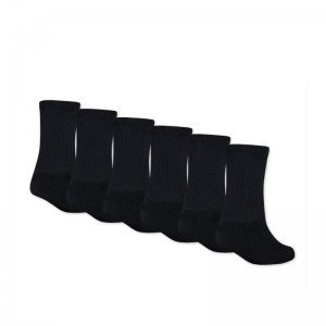 Jordan Everyday Essentials Crew Socks 6 pairs (BJ0583-023)ΠΑΙΔΙΚΕΣ ΚΑΛΤΣΕΣ ΜΑΥΡΕΣ 6 ΤΕΜΑΧΙΑ