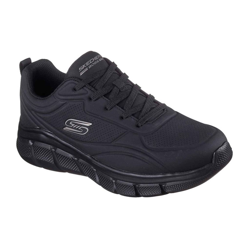Skechers Bobs B Flex - Arctic Edge (118110-BBK)ΑΝΔΡΙΚΑ ΠΑΠΟΥΤΣΙΑ ΜΑΥΡΑ