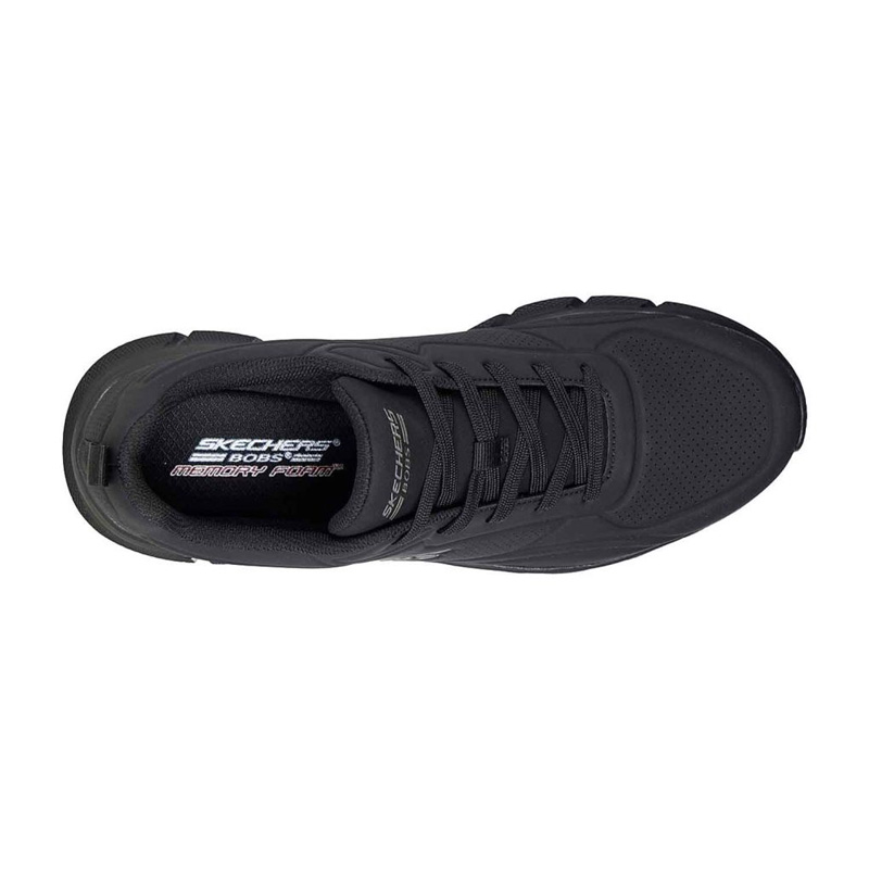 Skechers Bobs B Flex - Arctic Edge (118110-BBK)ΑΝΔΡΙΚΑ ΠΑΠΟΥΤΣΙΑ ΜΑΥΡΑ