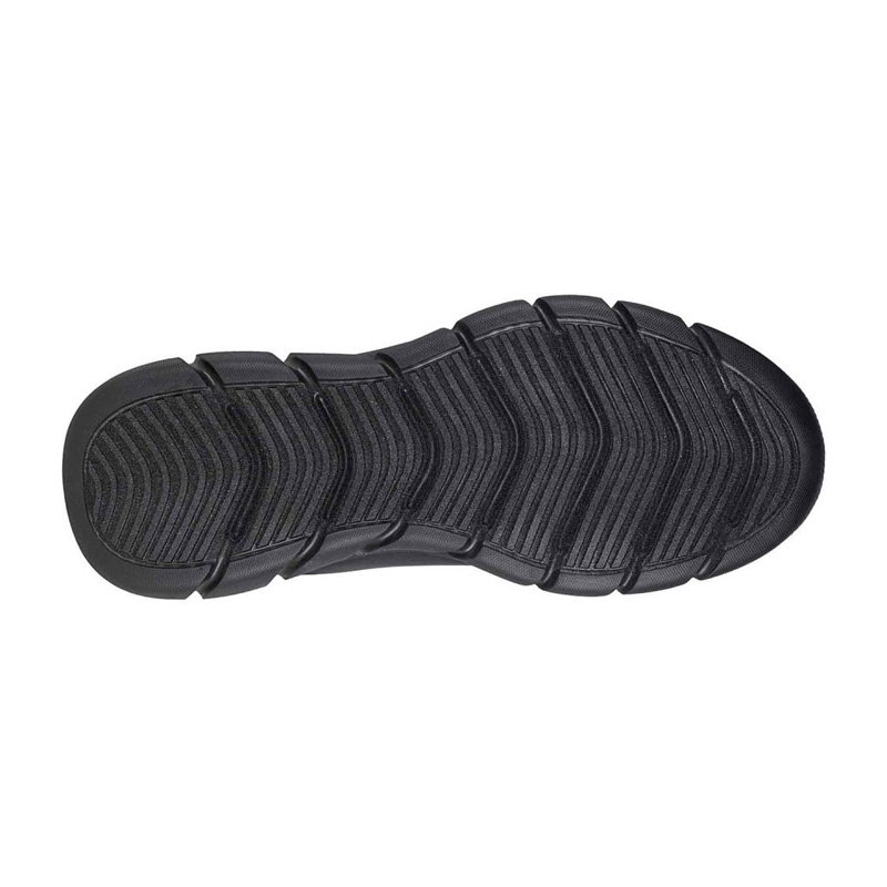 Skechers Bobs B Flex - Arctic Edge (118110-BBK)ΑΝΔΡΙΚΑ ΠΑΠΟΥΤΣΙΑ ΜΑΥΡΑ