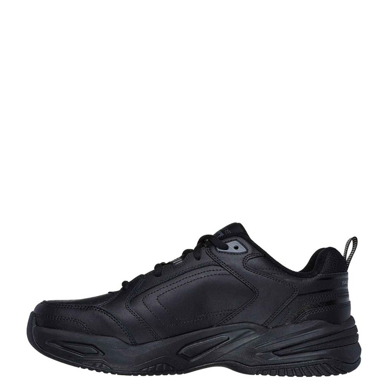 SKECHERS Relaxed Fit: Durham - Delck (232730-BBK)ΑΝΔΡΙΚΑ ΠΑΠΟΥΤΣΙΑ ΜΑΥΡΑ