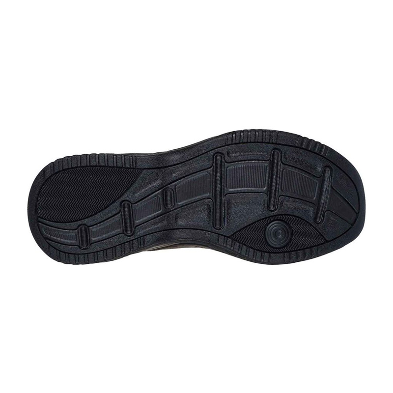 SKECHERS Relaxed Fit: Durham - Delck (232730-BBK)ΑΝΔΡΙΚΑ ΠΑΠΟΥΤΣΙΑ ΜΑΥΡΑ