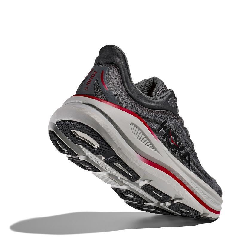 HOKA BONDI 9 (1162011-SRYT)ΑΝΔΡΙΚΑ ΠΑΠΟΥΤΣΙΑ RUNNING SATELLITE GREY / OUTER ORBIT