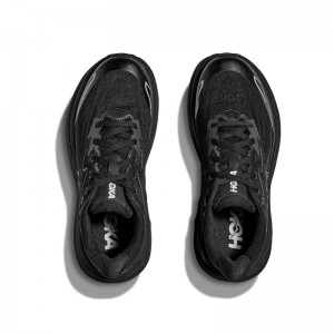 HOKA Clifton 10  (1168860-BBLC)ΠΑΙΔΙΚΑ ΠΑΠΟΥΤΣΙΑ RUNNING ΜΑΥΡΑ