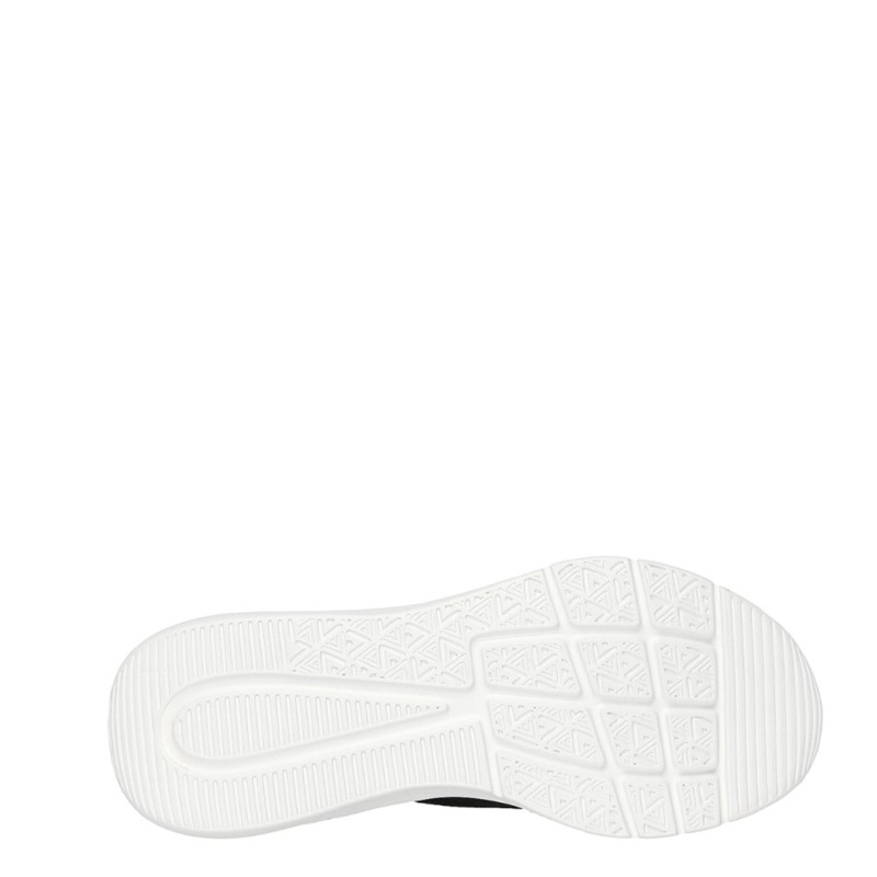 Skechers Slip-Ins Engineered Knit Lace (117617-BLK)ΓΥΝΑΙΚΕΙΑ ΠΑΠΟΥΤΣΙΑ ΜΑΥΡΟ/ΛΕΥΚΟ