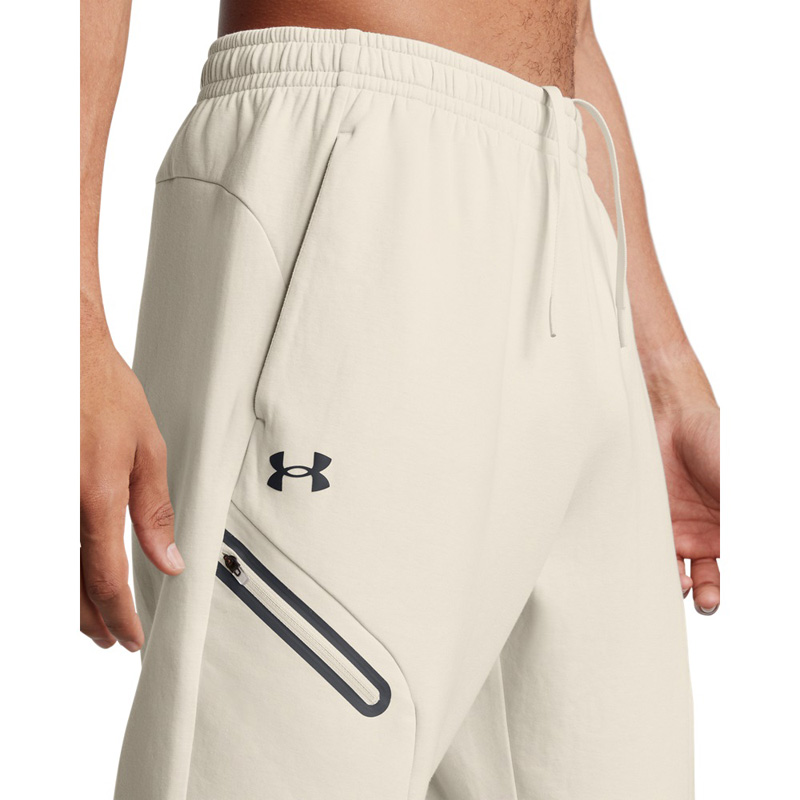 UNDER ARMOUR UA UNSTOPPABLE FLC JGR (1389353-110)ΑΝΔΡΙΚΟ ΠΑΝΤΕΛΟΝΙ ΦΟΡΜΑΣ Summit White/Black