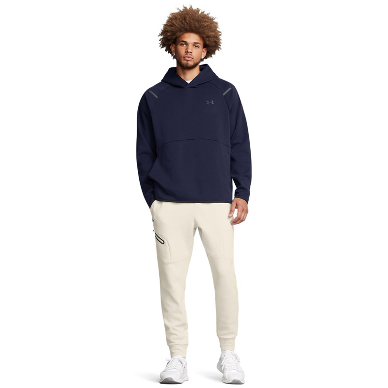 UNDER ARMOUR UA UNSTOPPABLE FLC JGR (1389353-110)ΑΝΔΡΙΚΟ ΠΑΝΤΕΛΟΝΙ ΦΟΡΜΑΣ Summit White/Black