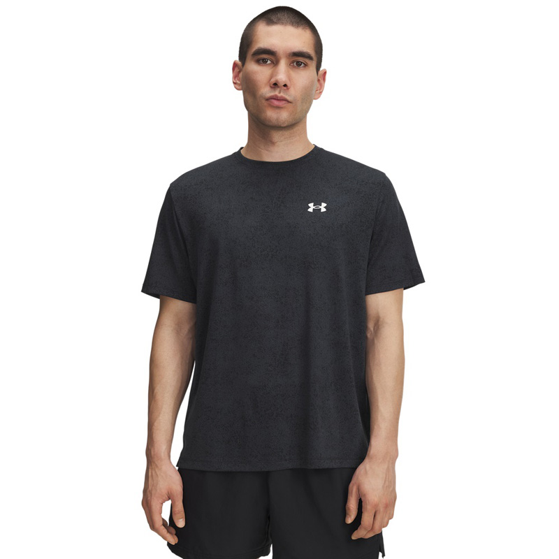 UNDER ARMOUR UA Tech Tee Novelty (6005920-001)ΑΝΔΡΙΚΟ T-SHIRT Black/White