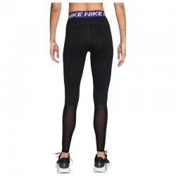 Nike Dri-Fit Pro 365 (CZ9779-025)Γυναικείο Κολάν BLACK/COURT PURPLE/WHITE