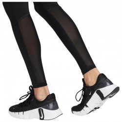 Nike Dri-Fit Pro 365 (CZ9779-025)Γυναικείο Κολάν BLACK/COURT PURPLE/WHITE