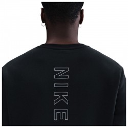 Nike Crew Fleece Sweatshirt (IH4286-010)Ανδρικη Φουτερ Μπλουζα Μαυρη