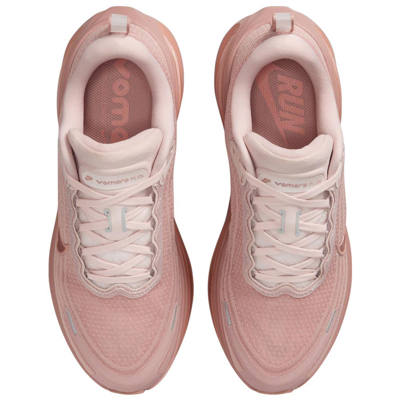 Nike Vomero Plus (HV8154-601)Γυναικεία παπούτσια για τρέξιμο Particle Pink/Silt Red/Metallic Silver/Metallic Rose Gold