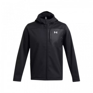 UNDER ARMOUR CGI Shield 2.0 Hooded Jacket (1371587-002)ΑΝΔΡΙΚΟ ΜΠΟΥΦΑΝ ΜΑΥΡΟ UNDER ARMOUR CGI Shield 2.0 Hooded Jacket (1371587-002)ΑΝΔΡΙΚΟ ΜΠΟΥΦΑΝ ΜΑΥΡΟ