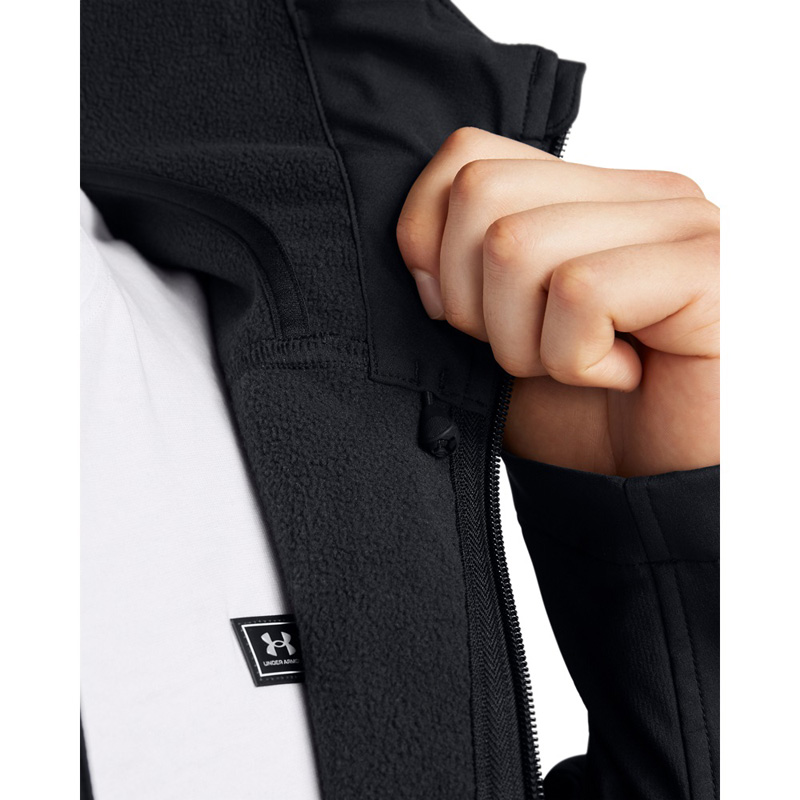 UNDER ARMOUR CGI Shield 2.0 Hooded Jacket (1371587-002)ΑΝΔΡΙΚΟ ΜΠΟΥΦΑΝ ΜΑΥΡΟ